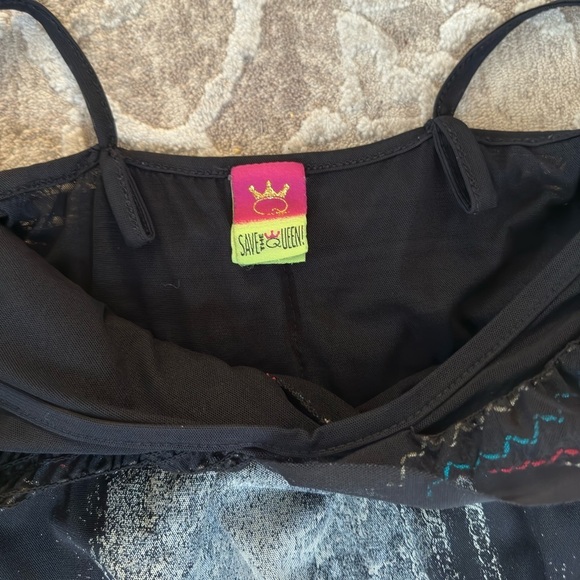 Save the Queen y2k asymmetrical dress - Picture 6 of 9